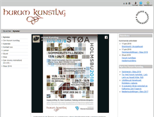 Tablet Screenshot of hurum.kunstlag.net